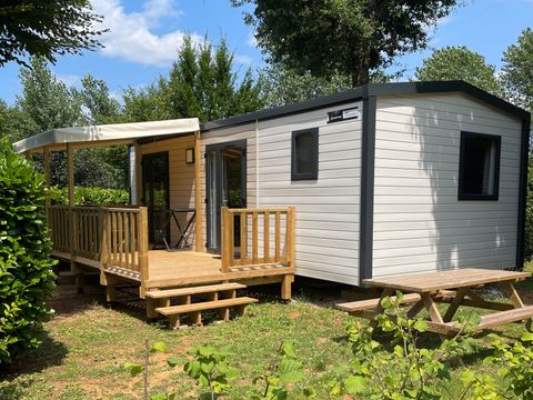 MOBILHOME 4 personnes - Louisiane 30m² - Au coeur d'une placette premium ! 2 chambres-Grande terrasse MOBILHOME 4 personnes - Louisiane 30m² - Au coeur d'une placette premium ! 2 chambres-Grande terrasse