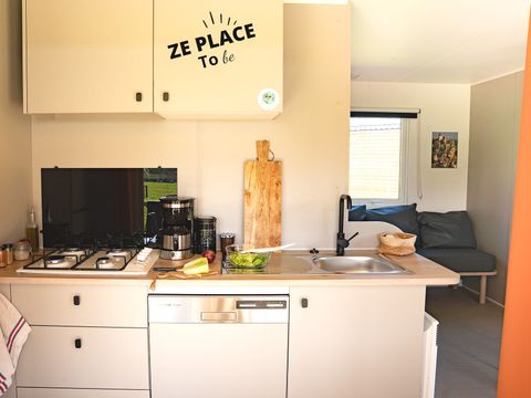 MOBILHOME 4 personnes - Mobil-home Select LV Clim Plancha Wifi - 2 chambres - 4 pers