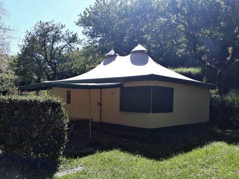 BUNGALOW TOILÉ 6 personnes - Bungalow toilé CYRUS -  Sans sanitaires
