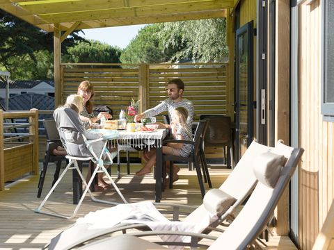 MOBILHOME 6 personnes - Mobil-home Privilège 3 chambres Climatisé