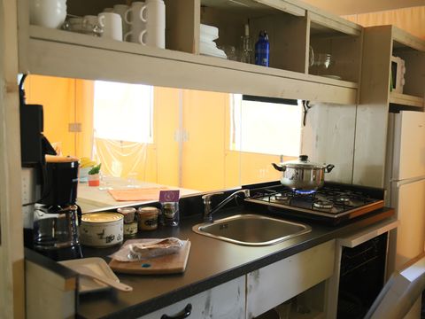 LODGE 7 personnes - Tente Eco-Lodge 3 chambres
