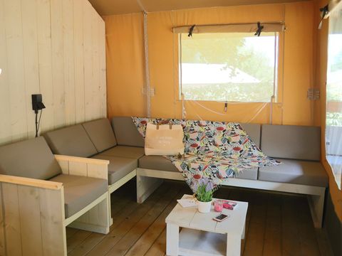 LODGE 7 personnes - Tente Eco-Lodge 3 chambres