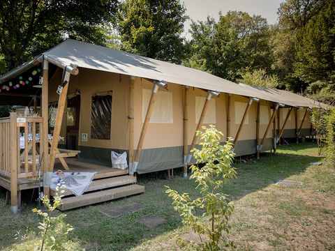 LODGE 7 personnes - Tente Eco-Lodge 3 chambres