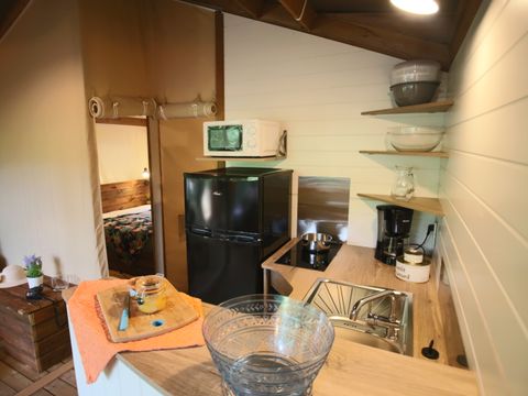 LODGE 5 personnes - Tente Eco-Lodge 2 chambres