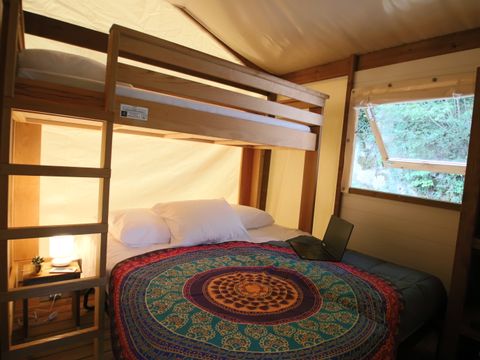LODGE 5 personnes - Tente Eco-Lodge 2 chambres