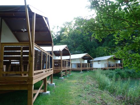 LODGE 5 personnes - Tente Eco-Lodge 2 chambres