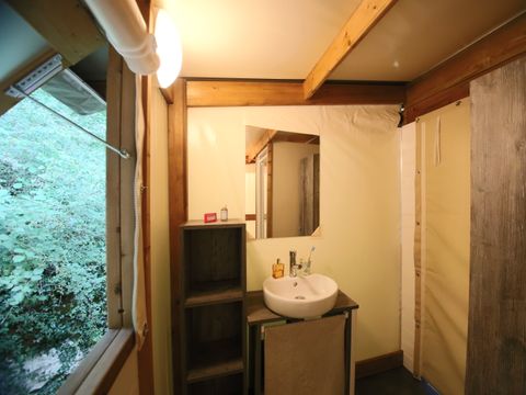 LODGE 5 personnes - Tente Eco-Lodge 2 chambres