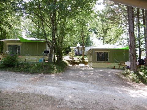 TENTE TOILE ET BOIS 4 personnes - Tente Lodge Caraïbes 4