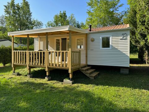 MOBILHOME 5 personnes - LOUISIANE : 2 Chambres - Terrasse Couverte - 4 ads + 1enft -