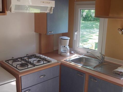 MOBILHOME 4 personnes - Mobil-Home WATIPI : 2 Chambres - 2 ads + 2 enfts - Terrasse couverte 2/4 pers