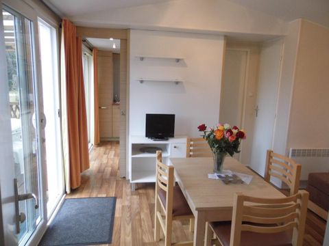 MOBILHOME 4 personnes - Mobil home Essentiel  vue sur l'étang 2ch