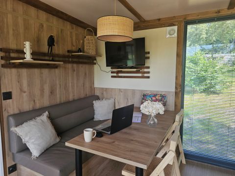 CHALET 4 personnes - Chalet premium 2 chambres 2 salles de bains face a l'etang 1/4 pers