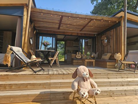 CHALET 4 personnes - Chalet premium 2 chambres 2 salles de bains face a l'etang 1/4 pers