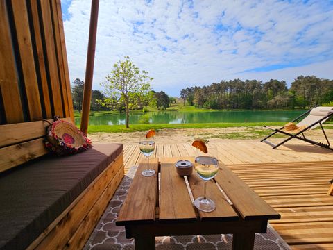 CHALET 4 personnes - Chalet premium 2 chambres 2 salles de bains face a l'etang 1/4 pers