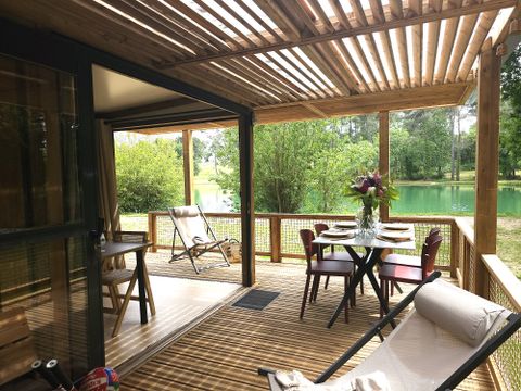 CHALET 5 personnes - Chalet Premium double exposition face à l'étang 1/5 pers