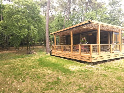 CHALET 5 personnes - Chalet Premium double exposition face à l'étang 1/5 pers