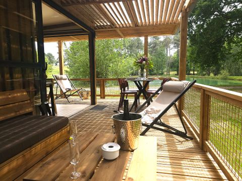 CHALET 5 personnes - Chalet Premium double exposition face à l'étang 1/5 pers