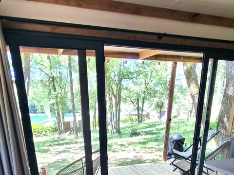 CHALET 2 personnes - Chalet premium Duo surplombant l'étang 1/2 pers