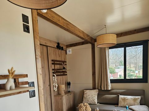 CHALET 2 personnes - Chalet premium Duo surplombant l'étang 1/2 pers