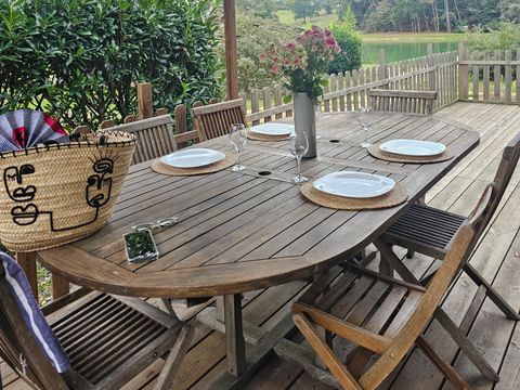 CHALET 5 personnes - Chalet 1/5pers vue étang. 1/5 pers