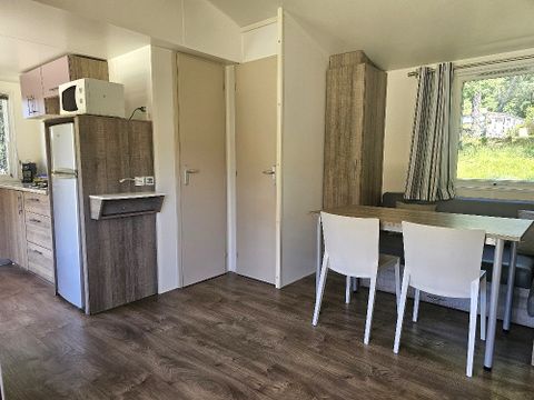 MOBILHOME 4 personnes - Mobil home Premium face à l' étang 1/4 pers