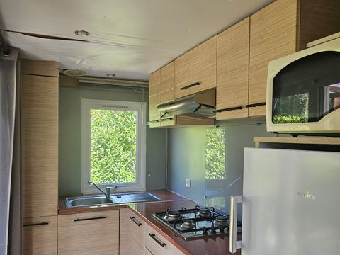 MOBILHOME 4 personnes - Mobil home Essentiel  vue sur l'étang 2ch