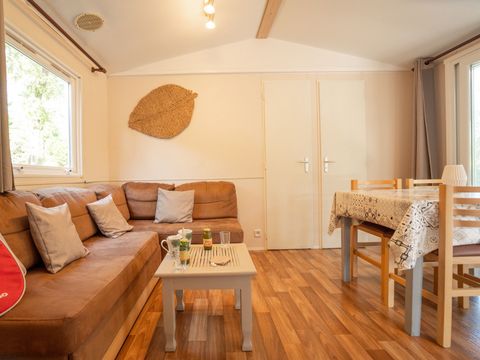 MOBILHOME 4 personnes - Mobil home Essentiel  vue sur l'étang 2ch