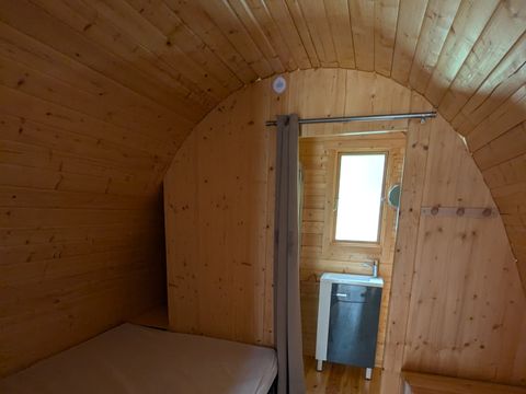 TENTE TOILE ET BOIS 3 personnes - Cabane en bois MégaPod