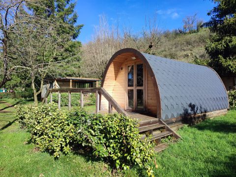 TENTE TOILE ET BOIS 3 personnes - Cabane en bois MégaPod