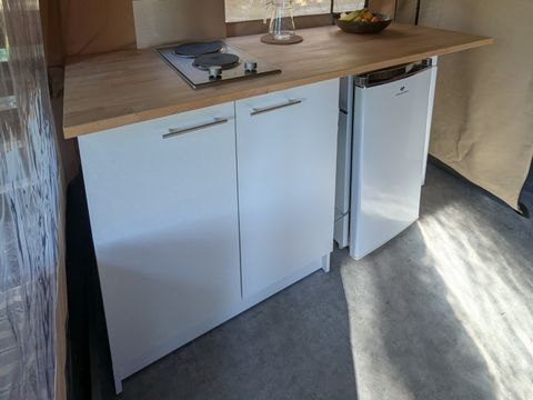 BUNGALOW TOILÉ 4 personnes - Tente Safari