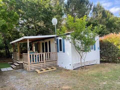 MOBILHOME 4 personnes - Mobil Home Aqua 2 chambres 4 personnes Terrasse Semi-Couverte