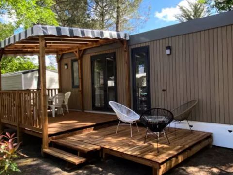 MOBILHOME 8 personnes - Prestige ++ 4 Pièces 6/8 Personnes Climatisé +TV