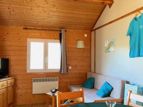 CHALET 6 personnes - Chalet  Auvergne PMR vue lac