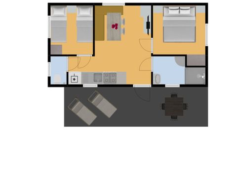 MOBILHOME 4 personnes - Besson