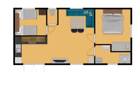 CHALET 4 personnes - Carrelet CHALET 4 personnes - Carrelet