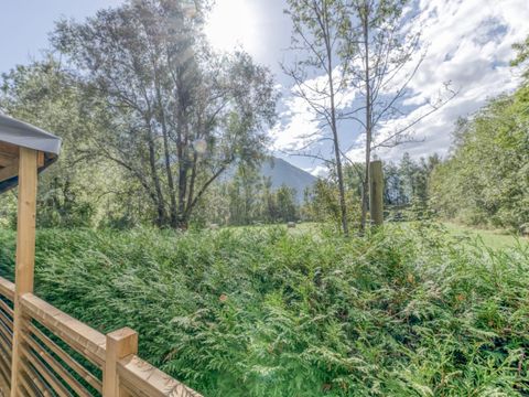 MOBILHOME 6 personnes - Laffrey Côté Jardin