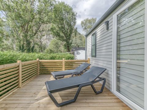 MOBILHOME 6 personnes - Laffrey Côté Jardin