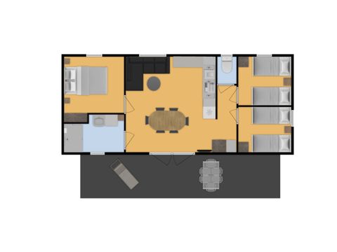 MOBILHOME 6 personnes - Romanche
