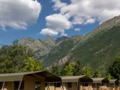 TENTE TOILE ET BOIS 6 personnes - Tente glamping Verney