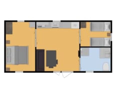 MOBILHOME 4 personnes - Vénéon (PMR)