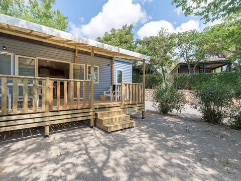 MOBILHOME 6 personnes - Comfort | 3 Ch. | 6 Pers. | Terrasse surélevée | Clim. | TV MOBILHOME 6 personnes - Comfort | 3 Ch. | 6 Pers. | Terrasse surélevée | Clim. | TV