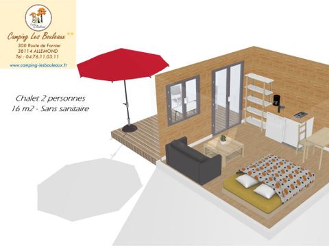 CHALET 2 personnes - Chalet 2 personnes