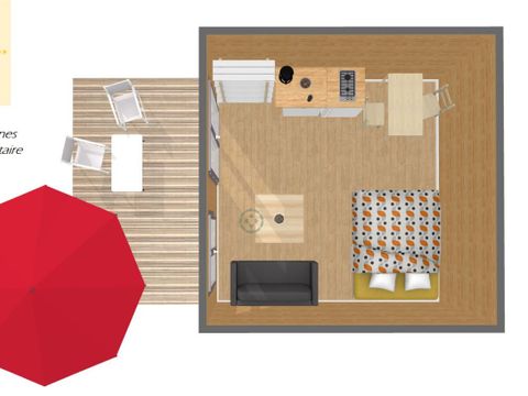 CHALET 2 personnes - Chalet 2 personnes