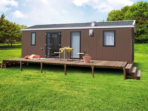 Mobilhome 6 personnes - Confort+ - 3 chambres - 2 salles de bain 36m²