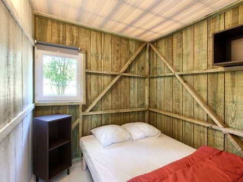 Hébergement 4 personnes - Cabane 2 chambres 16m² - sans sanitaires