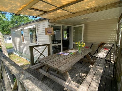 MOBILHOME 6 personnes - 3 Chambres Loisirs - TV - CLIM