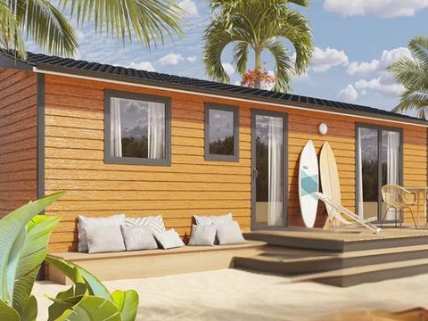 Mobilhome 6 personnes - 3 chambres - Loisirs - TV - CLIM