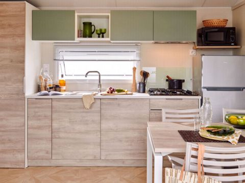 Mobilhome 6 personnes - Confort+ - 2 chambres - 2 salles de bain