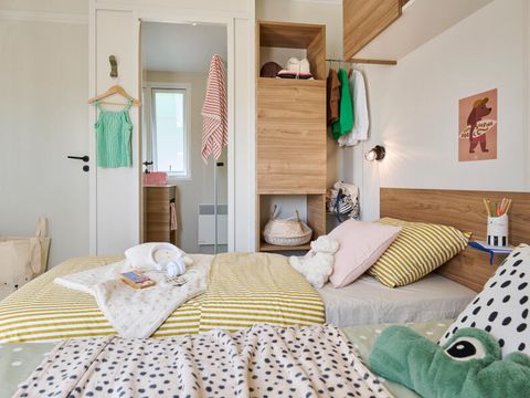 Mobilhome 6 personnes - Confort+ - 2 chambres - 2 salles de bain
