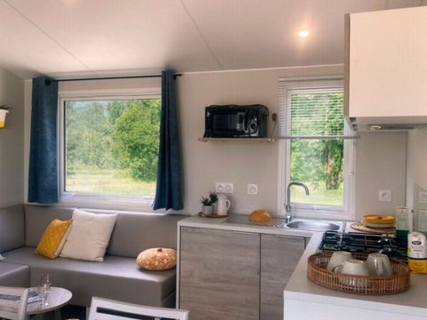 Mobilhome 8 personnes - Confort+ - 4 chambres - 2 salles de bain